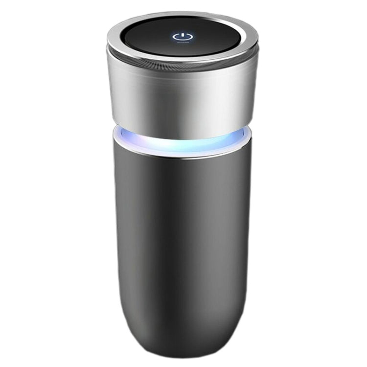 K04 Colorful Car Charger USB Car Negative Ion Air Purifier(Black) - Air Purifier by PMC TechLife | Online Shopping South Africa | PMC TechLife | Buy Now Pay Later Mobicred