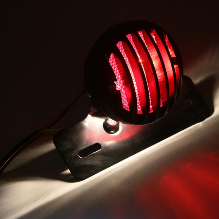 Motorcycle Accessories Retro Waning Tail Light Electric Car Brake Light Card Frame Light Modified Tail Light - Signal Lights by PMC TechLife | Online Shopping South Africa | PMC TechLife | Buy Now Pay Later Mobicred