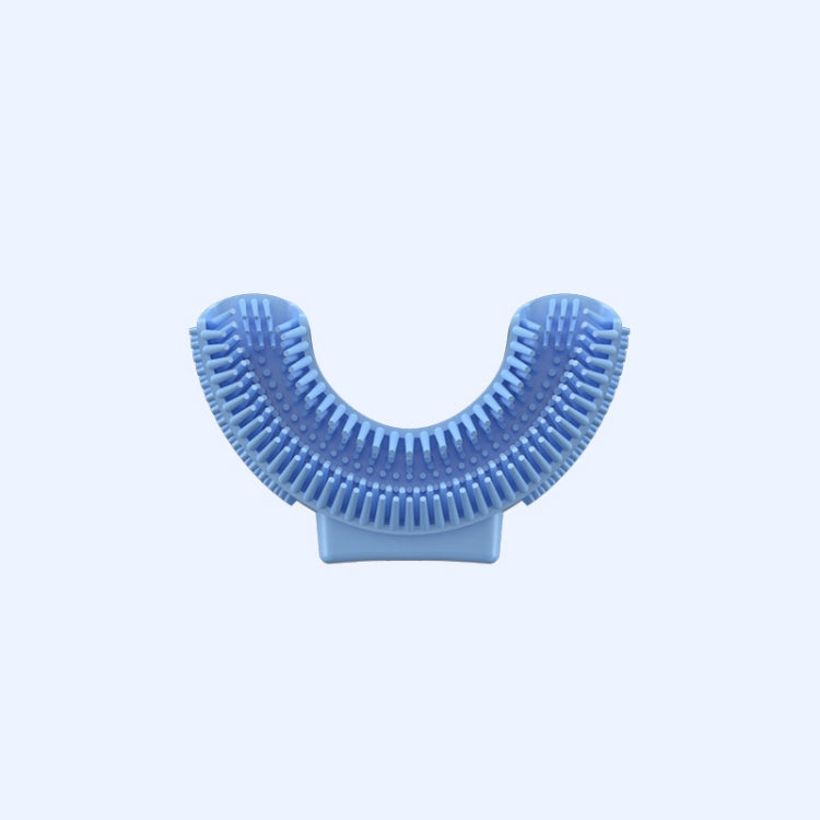 Silicone U-Shaped Replaceable Brush Head 2-8 Years Old Oral Electric Toothbrush Head(Blue) - Replacement Brush Heads by PMC TechLife | Online Shopping South Africa | PMC TechLife | Buy Now Pay Later Mobicred