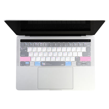 JRC English Version Colored Silicone Laptop Keyboard Protective Film For MacBook Pro 13.3 inch A1278(Soothing Color) - Keyboard Protector by JRC | Online Shopping South Africa | PMC Jewellery | Buy Now Pay Later Mobicred