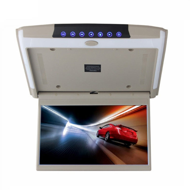 15.6 Inch Car HD Ceiling TV Mp5 Display Car Ceiling Monitor(Gray) - Car Monitor by PMC Jewellery | Online Shopping South Africa | PMC Jewellery | Buy Now Pay Later Mobicred