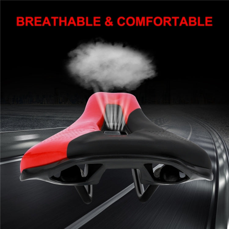 WEST BIKING Cycling Seat Hollow Breathable Comfortable Saddle Riding Equipment(White) - Bicycle Saddle by WEST BIKING | Online Shopping South Africa | PMc TechLife | Buy Now Pay Later Mobicred