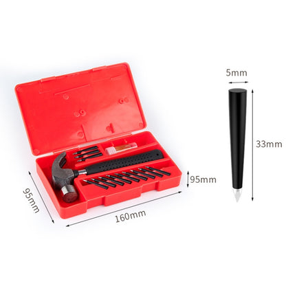 Q412 Car Tyre Repair Nail Emergency Tire Repair Kit - Hand Tool Sets by PMC Jewellery | Online Shopping South Africa | PMC Jewellery | Buy Now Pay Later Mobicred