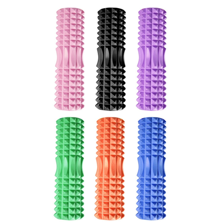 3 in 1 Eva Foam Roller Hollow Muscle Relaxation Roller Yoga Column Set, Length: 33cm (Black Crescent) - Massage & Relaxation by PMC Jewellery | Online Shopping South Africa | PMC Jewellery