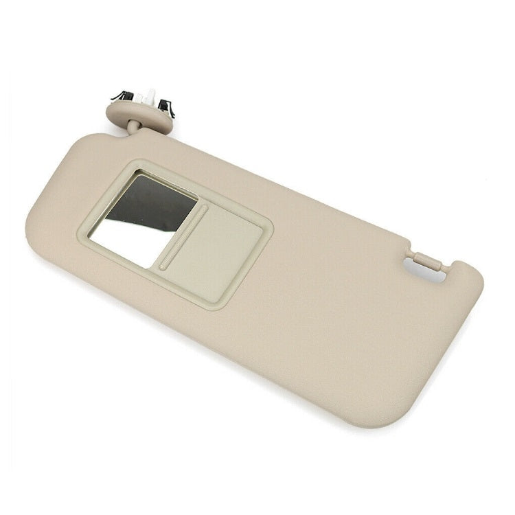 Driver Seat Sun Visor With Mirro Suitable For Toyota RAV4 2006-2009(Beige) - Interior Mirrors by PMC Jewellery | Online Shopping South Africa | PMC Jewellery | Buy Now Pay Later Mobicred