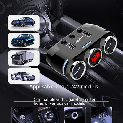 YANTU B39 Cigarette Lighters Cars Multifunctional Usb Fast Charging Car Charger Wired Non-voltage - Cigar Socket by PMC Jewellery | Online Shopping South Africa | PMC Jewellery | Buy Now Pay Later Mobicred