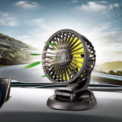 F409 Car Fan General Car Shaking Head Fan(Cigarette Lighter Port 12V) - Heating & Fans by PMC Jewellery | Online Shopping South Africa | PMC Jewellery | Buy Now Pay Later Mobicred