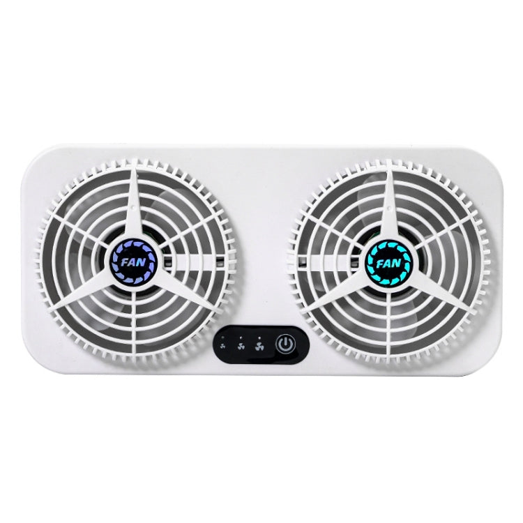 USB Interface Car Cooling Device Car Exhaust Air Circulation Exhaust Fan Car Changing Fan(White) - Heating & Fans by PMC Jewellery | Online Shopping South Africa | PMC Jewellery | Buy Now Pay Later Mobicred