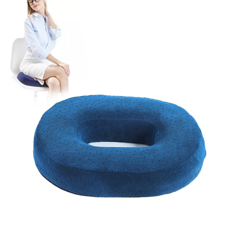 Slow Resilience Memory Foam Office Hip Pad After Hemorrhoids Operation Cushion(Blue) - Cushions & Pillows by PMC Jewellery | Online Shopping South Africa | PMC Jewellery | Buy Now Pay Later Mobicred