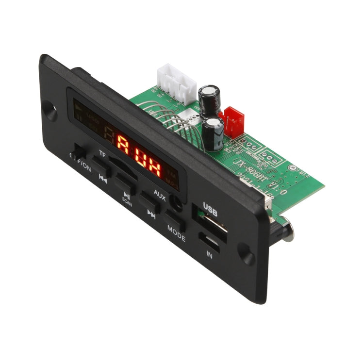 12V Folder Play With Power Amplifier MP3 Decoding Board With Recording Call Loss Motherboard With Bluetooth(Black) - Car MP3 & MP4 & MP5 by PMC TechLife | Online Shopping South Africa | PMC TechLife | Buy Now Pay Later Mobicred