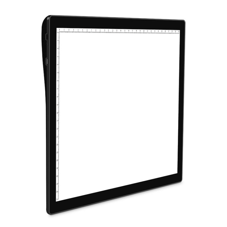 A4-D26  Charging Copy Table Soft Light Eye Protection Edging Copy Board Drawing Board(Black) -  by PMC Jewellery | Online Shopping South Africa | PMC Jewellery | Buy Now Pay Later Mobicred