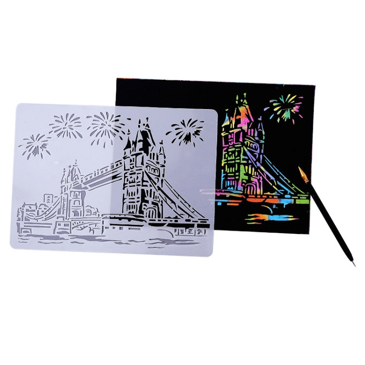 6 White House Construction Series Painting Template Theme City A4 Label Template - Art Supplies by PMC TechLife | Online Shopping South Africa | PMC TechLife | Buy Now Pay Later Mobicred