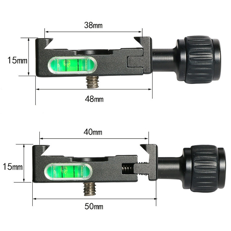 QR60 60mm Aluminum Alloy Quick Release Plate Clamp Base - Quick Release Plate by PMC TechLife | Online Shopping South Africa | PMC TechLife | Buy Now Pay Later Mobicred