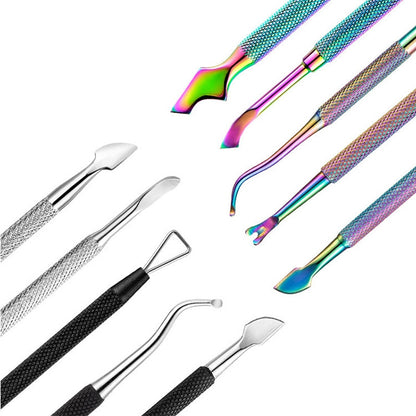 FABIYAN Stainless Steel Dead Skin Shear Steel Push Nail Art Tool Set, Specification:   Set 5 - Nail Clipper by PMC Jewellery | Online Shopping South Africa | PMC Jewellery | Buy Now Pay Later Mobicred