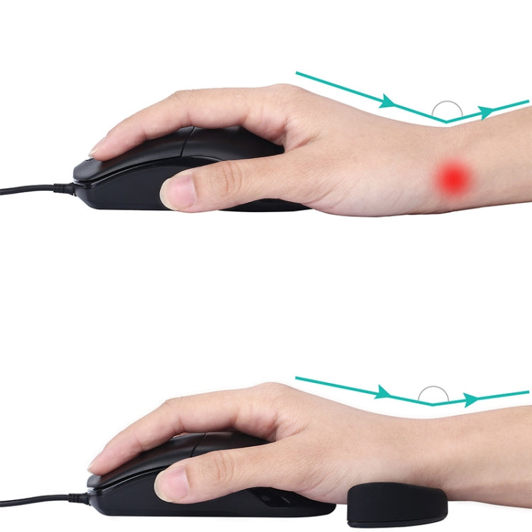 Silicone Wrist Support Mouse Pad Mobile Palm Rest Office Hand Rest Right Hand Version - Mouse Pads by PMC Jewellery | Online Shopping South Africa | PMC Jewellery