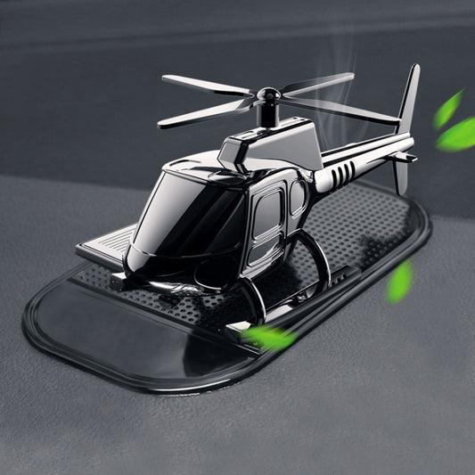 In-Car Odor-Removing Decorations Car-Mounted Helicopter-Shaped Aromatherapy Decoration Products Specification： Black/10 Aromatherapy Core - Air Freshener by PMC Jewellery | Online Shopping South Africa | PMC Jewellery | Buy Now Pay Later Mobicred