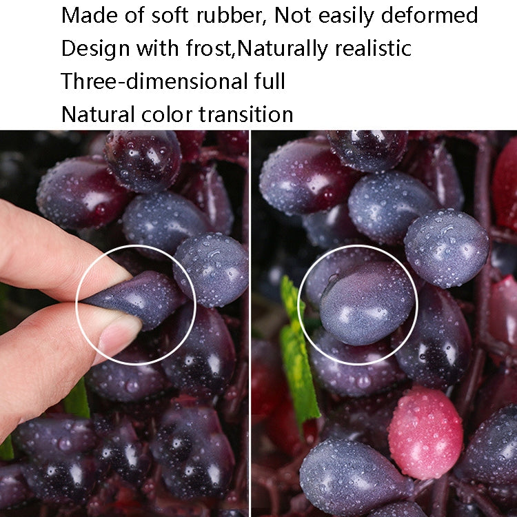 4 Bunches 60 Red Grapes Simulation Fruit Simulation Grapes PVC with Cream Grape Shoot Props - free shipping - PMC TechLife - Order now!