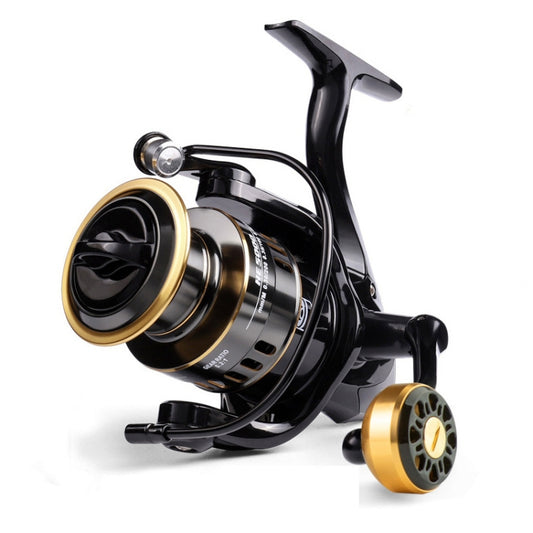 All Metal Rocker Arm Smooth Fishing Reel Spinning Reel, Spec: HE-5000 (Metal Grip) - Fishing Reels by PMC Jewellery | Online Shopping South Africa | PMC Jewellery | Buy Now Pay Later Mobicred