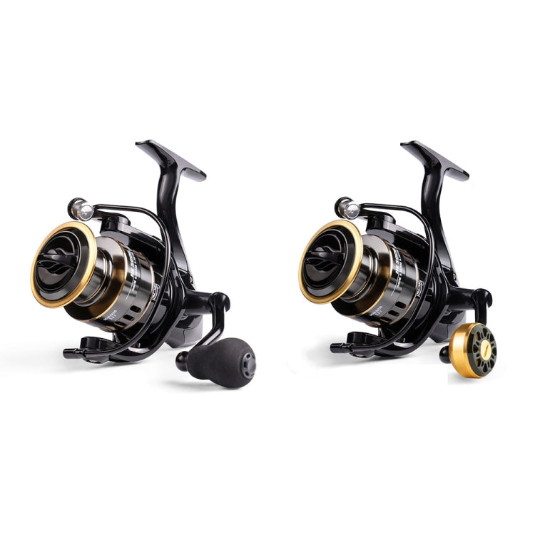 All Metal Rocker Arm Smooth Fishing Reel Spinning Reel, Spec: HE-5000 (Metal Grip) - Fishing Reels by PMC Jewellery | Online Shopping South Africa | PMC Jewellery | Buy Now Pay Later Mobicred