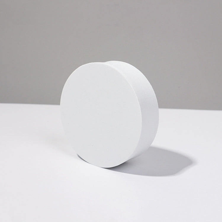 8 PCS Geometric Cube Photo Props Decorative Ornaments Photography Platform, Colour: 10 x 3cm Small White Cylindrical - free shipping - PMC TechLife - Order now!