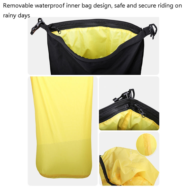 Rhinowalk Multi-Function Motorcycle Rear Seat Bag Combination Rear Shelf Pannier, Colour: Black 20L - free shipping - PMC TechLife - Order now!