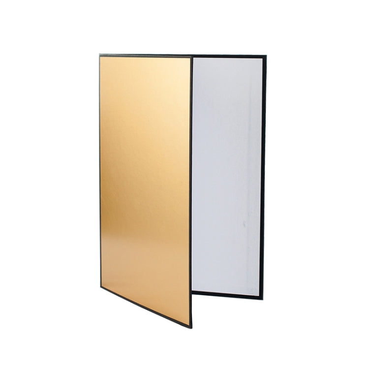 2 PCS Photography Folded Thickening A4 Cardboard Folding Light Diffuser Board(Gold) - free shipping - PMC TechLife - Order now!
