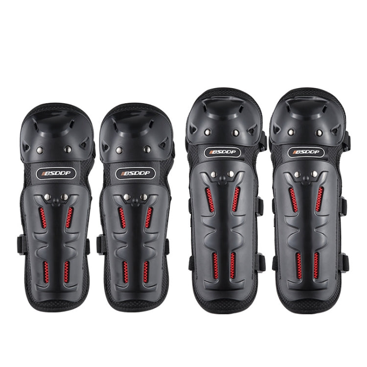 4 PCS / Set BSDDP MDL1002 Motorcycle Knee Knee Elbow Pads Protective Gear Autumn Winter Warm Anti-Falling Leg Equipment - Protective Gear by PMC Jewellery | Online Shopping South Africa | PMC Jewellery | Buy Now Pay Later Mobicred