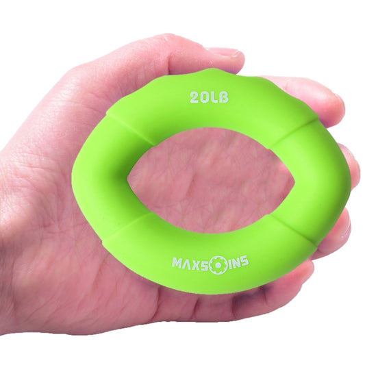 MAXSOINS MXO-009898 Silicone Finger Exercise Grip Device Olive Shape Rehabilitation Finger Pinch Device, Specification: 20LB(Green) - Fitness Equipments by PMC Jewellery | Online Shopping South Africa | PMC Jewellery | Buy Now Pay Later Mobicred