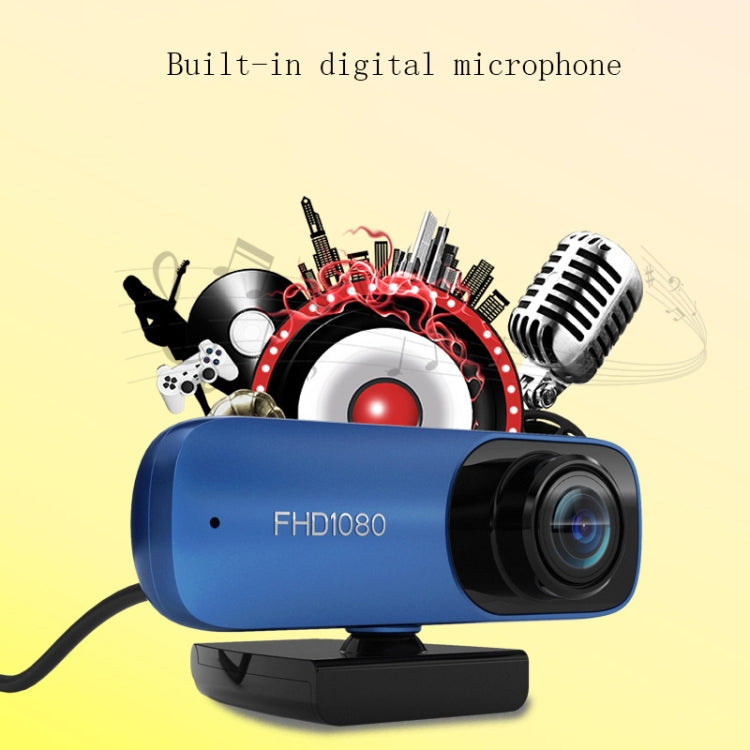 C80-30FPS Autofocus 8 Million Pixel FHD 1080P USB Interface Network HD Live Computer Camera - HD Camera by PMC Jewellery | Online Shopping South Africa | PMC Jewellery | Buy Now Pay Later Mobicred