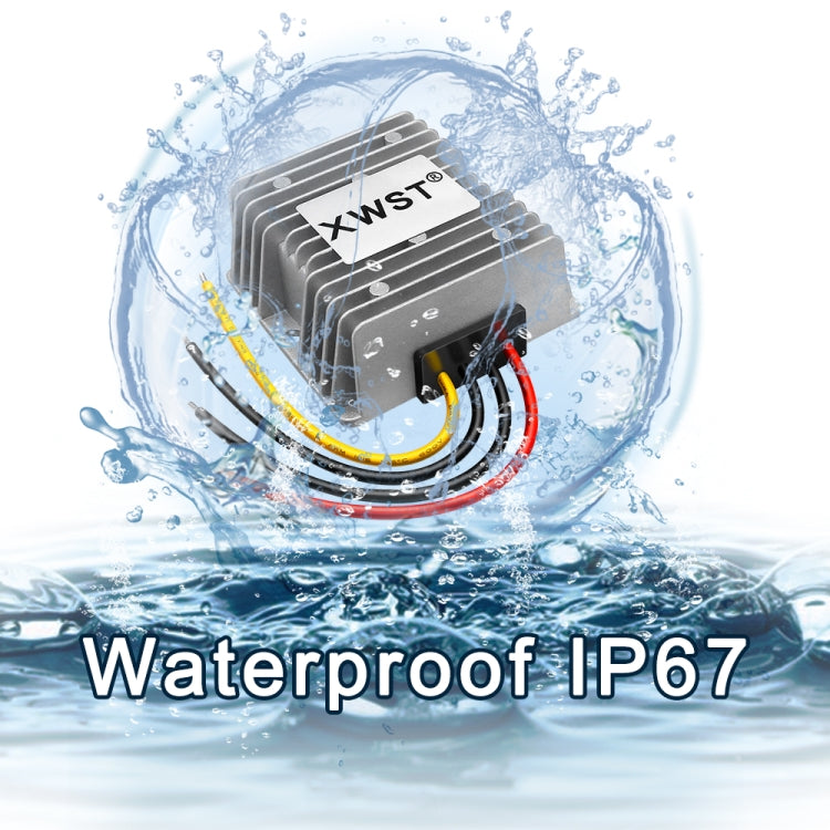 XWST DC 12/24V To 5V Converter Step-Down Vehicle Power Module, Specification: 12/24V to 5V 20A Large Aluminum Shell -  by PMC TechLife | Online Shopping South Africa | PMC TechLife | Buy Now Pay Later Mobicred