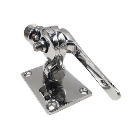 316 Stainless Steel Marine VHF Adjustable Antenna Base Mount For Boat, Specification: 92mm - Marine Accessories & Parts by PMC Jewellery | Online Shopping South Africa | PMC Jewellery | Buy Now Pay Later Mobicred