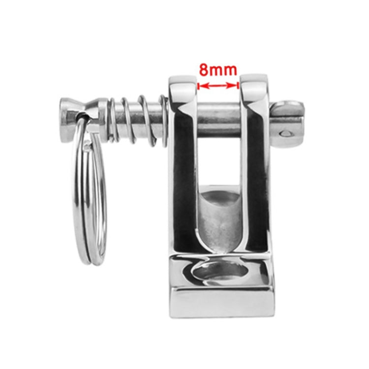 Mountain Type Seat Peg Ring 316 Stainless Steel Ship Accessories, Specification: 60 x 18mm - Marine Accessories & Parts by PMC Jewellery | Online Shopping South Africa | PMC Jewellery | Buy Now Pay Later Mobicred