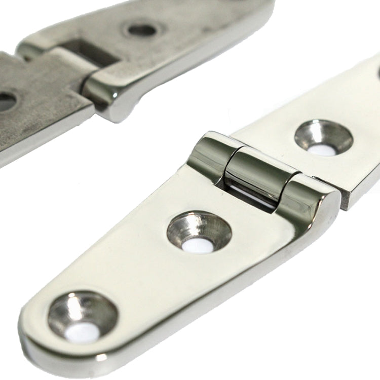 Four-Hole Stainless Steel Hinge 316 Flat Open Bearing Hinge, Specification: 103 x 27mm - Marine Accessories & Parts by PMC Jewellery | Online Shopping South Africa | PMC Jewellery | Buy Now Pay Later Mobicred