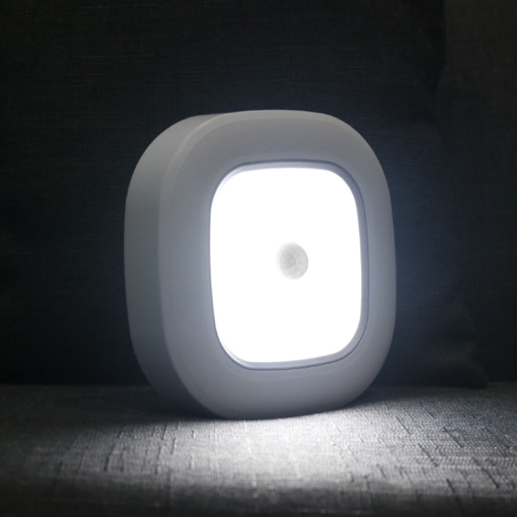 1145 Human Body Induction Ceiling Light Wireless Installation Battery Ceiling Lamp(White Shell White Light) - Sensor LED Lights by PMC TechLife | Online Shopping South Africa | PMC TechLife | Buy Now Pay Later Mobicred
