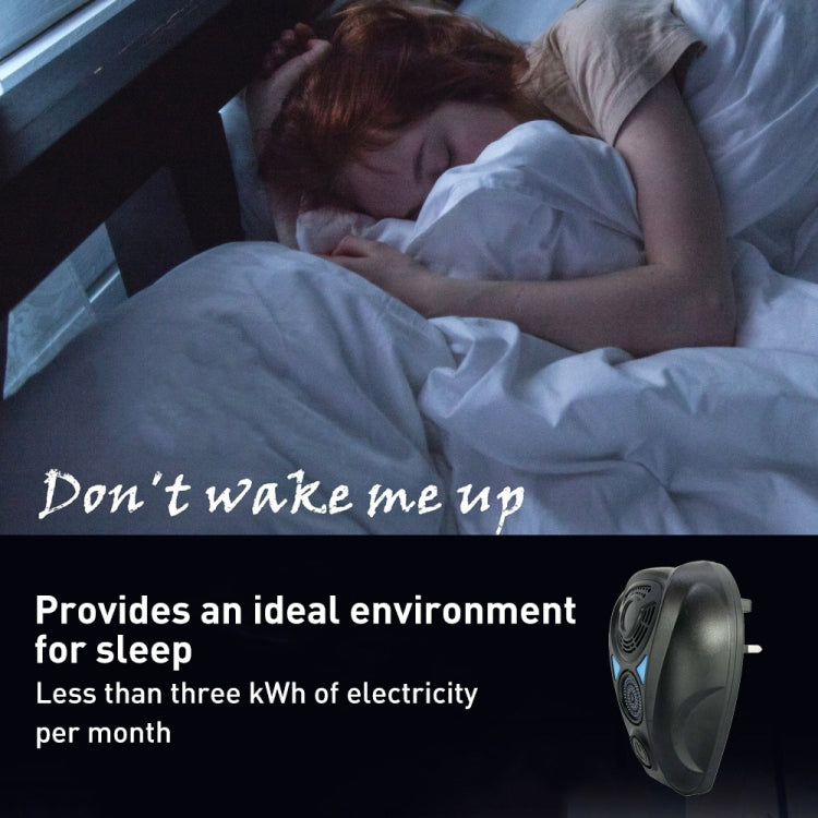 PR-1929 Ultrasonic Mouse Repellent Mosquito Repellent, Product Specifications: UK Plug(Black) - Repellents by PMC TechLife | Online Shopping South Africa | PMC TechLife | Buy Now Pay Later Mobicred