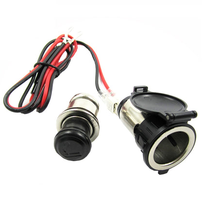 2 PCS 12-24V Automotive Cigarette Lighter Socket Motorcycle Waterproof Spot Cigarette Master - Cigar Socket by PMC Jewellery | Online Shopping South Africa | PMC Jewellery | Buy Now Pay Later Mobicred