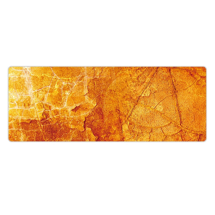 400x900x5mm Marbling Wear-Resistant Rubber Mouse Pad(Yellow Marble) - Mouse Pads by PMC Jewellery | Online Shopping South Africa | PMC Jewellery | Buy Now Pay Later Mobicred