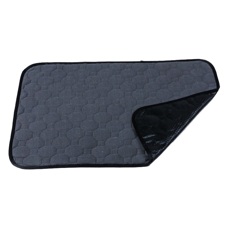 100x135cm Car Pet Injection Pad Waterproof Pad Cat Dog Sofa Waterproof Diapholic Carpet Water Absorbing Pad(Gray) - Seat Accessories by PMC Jewellery | Online Shopping South Africa | PMC Jewellery | Buy Now Pay Later Mobicred