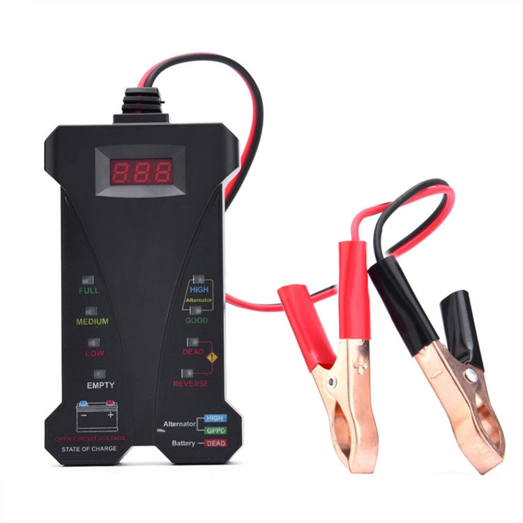 12V Three-In-One Battery Tester Digital Display Tester - Electronic Test by PMC Jewellery | Online Shopping South Africa | PMC Jewellery | Buy Now Pay Later Mobicred