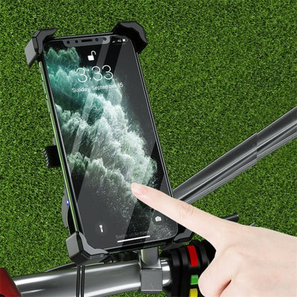 Kewig Motorcycle Outdoor Riding Four-Claw Fixed Mobile Phone Bracket QC3.0 Fast Charging Waterproof Holder(M11-B) - Holder by Kewig | Online Shopping South Africa | PMC Jewellery | Buy Now Pay Later Mobicred