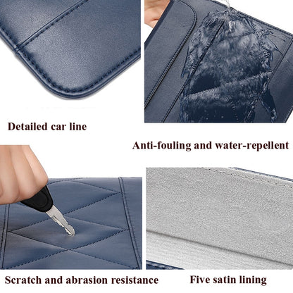 Microfiber Leather Thin And Light Notebook Liner Bag Computer Bag, Applicable Model: 14-15 inch(Blue) - 14.1 inch by PMC Jewellery | Online Shopping South Africa | PMC Jewellery | Buy Now Pay Later Mobicred