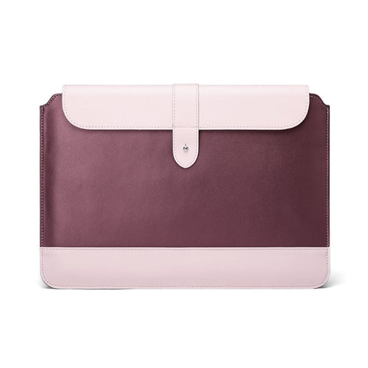 Horizontal Microfiber Color Matching Notebook Liner Bag, Style: Liner Bag (Wine Red), Applicable Model: 14-15.4 Inch - 15 inch by PMC Jewellery | Online Shopping South Africa | PMC Jewellery | Buy Now Pay Later Mobicred