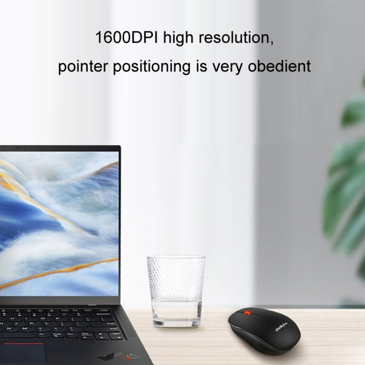 Lenovo Thinkplus M80 Office Lightweight Ergonomic Laptop Mouse, Specification: Wireless - Wireless Mice by Lenovo | Online Shopping South Africa | PMC Jewellery | Buy Now Pay Later Mobicred