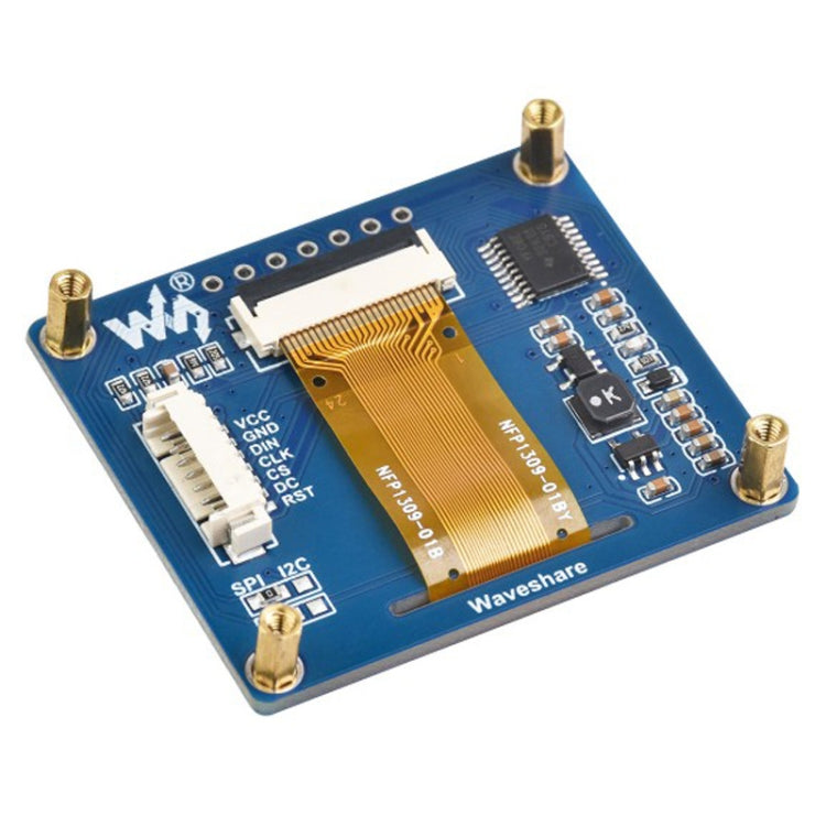 Waveshare 1.54 Inch OLED Display Module, 128×64 Resolution, SPI / I2C Communication(Blue) - LCD & LED Display Module by Waveshare | Online Shopping South Africa | PMC Jewellery | Buy Now Pay Later Mobicred