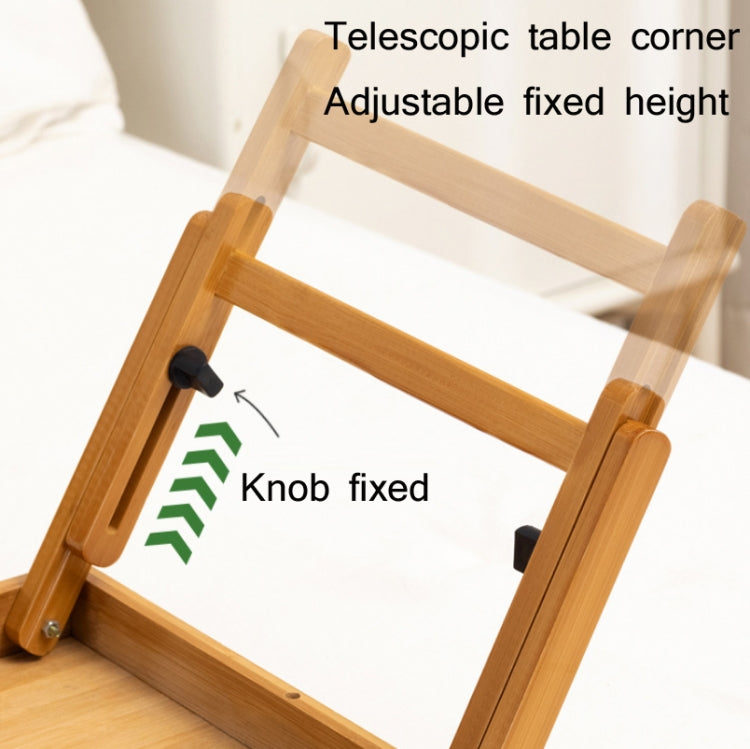 741ZDDNZ Bed Use Folding Height Adjustable Laptop Desk Dormitory Study Desk, Specification: Medium 64cm - free shipping - PMC Jewellery - Order now!