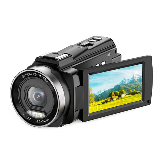 HDV265K 5K 30FPS 3.0-Inch HD Digital 3X Optical Zoom Outdoor Sports DV Camera US Plug(Black) - Video Cameras by PMC Jewellery | Online Shopping South Africa | PMC Jewellery | Buy Now Pay Later Mobicred