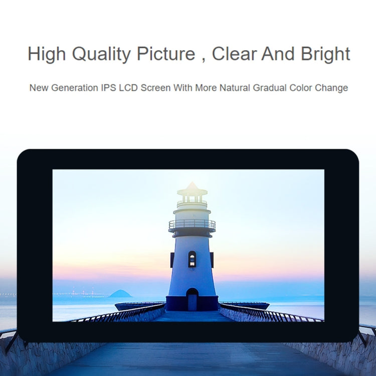 Waveshare 7 inch 800��480 IPS Capacitive Touch Display, DSI Interface, 5-Point Touch with Case - free shipping - PMC TechLife - Order now!