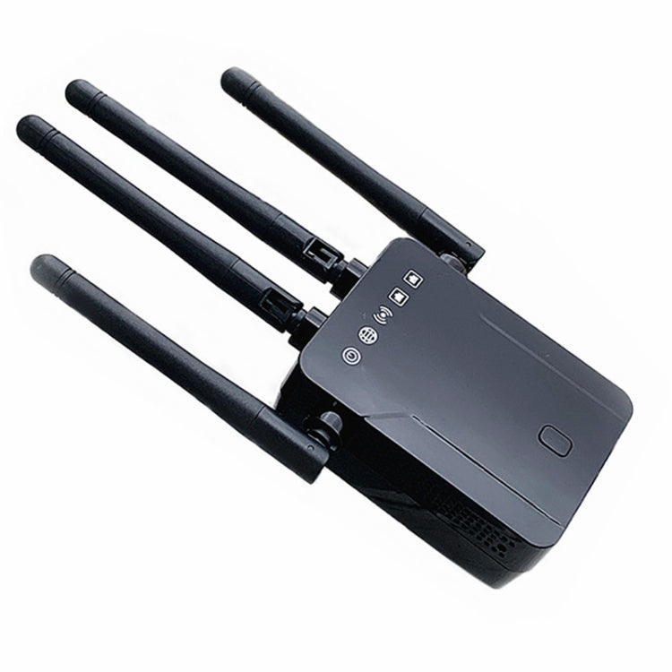 M-95B 300M Repeater WiFi Booster Wireless Signal Expansion Amplifier(Black - US Plug) - Broadband Amplifiers by PMC Jewellery | Online Shopping South Africa | PMC Jewellery | Buy Now Pay Later Mobicred