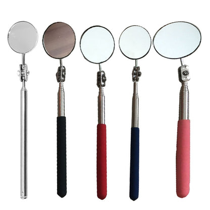 Car Repair Detection Mirror Universal Folding Telescopic Mirror Welding Chassis Inspection Mirror, Model: Red Handle 50mm - Inspection Tools by PMC Jewellery | Online Shopping South Africa | PMC Jewellery | Buy Now Pay Later Mobicred