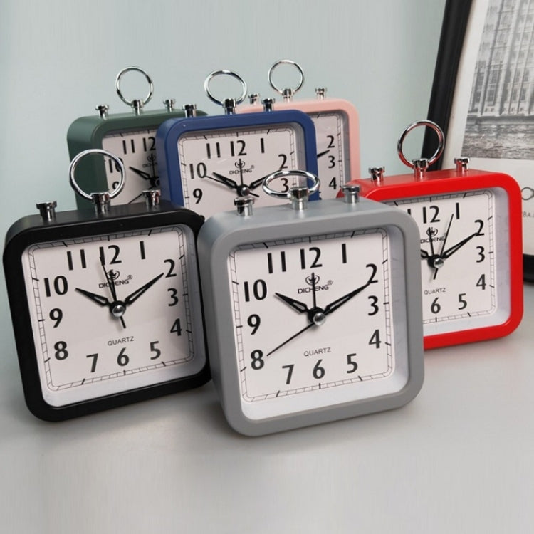 Candy Color Office Home Student Square Alarm Clock(Red) - Alarm Clocks by PMc TechLife | Online Shopping South Africa | PMc TechLife | Buy Now Pay Later Mobicred